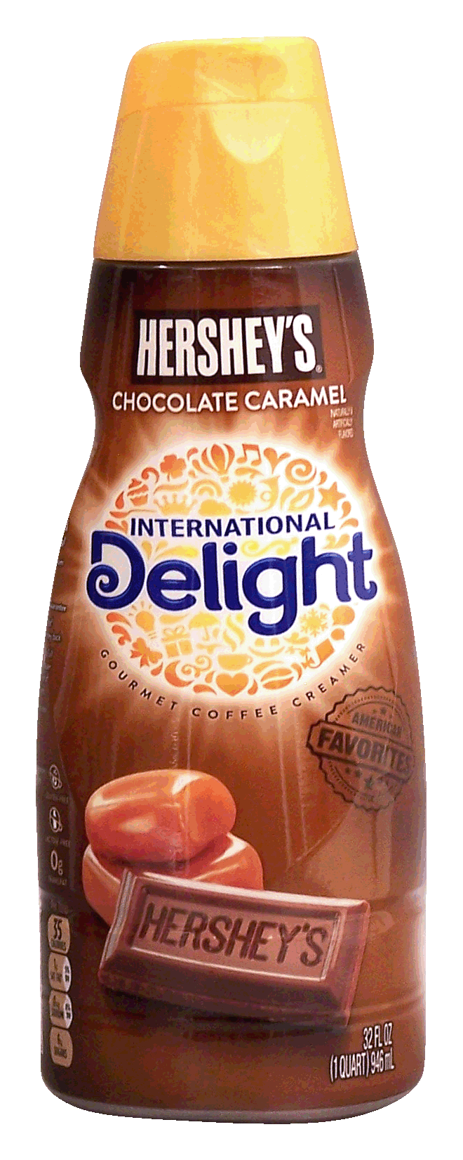 International Delight  hershey's chocolate caramel flavored gourmet coffee creamer Full-Size Picture